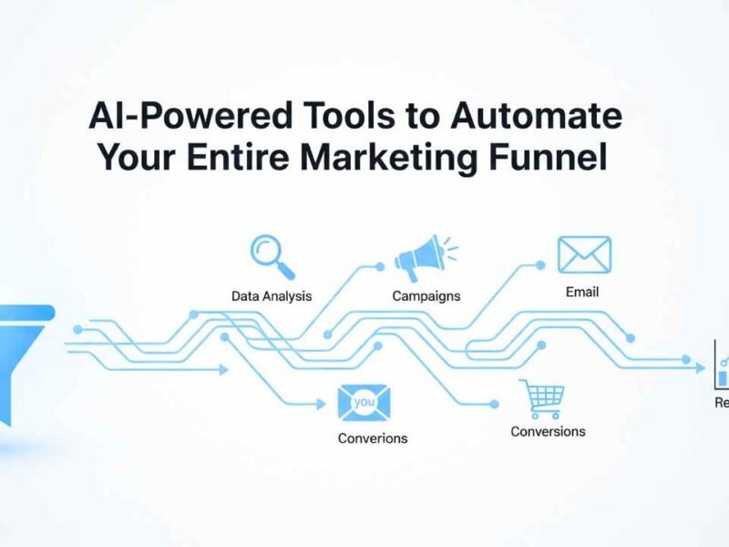 5 AI-Powered Tools to Automate Your Entire Marketing Funnel
